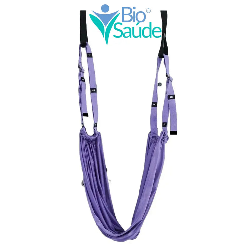 Faixa Elástica LiftYoga™ para Dor nas Costas Roxo / 1 Peça Faixa Elástica LiftYoga